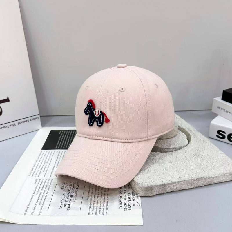 Women's Playful Embroidered Pony Baseball Cap Kalsten