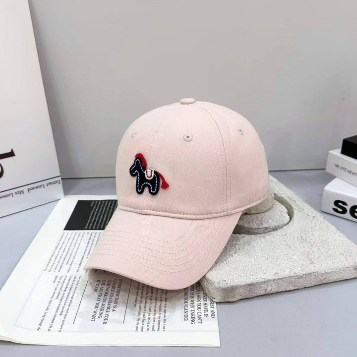 Women's Playful Embroidered Pony Baseball Cap Kalsten