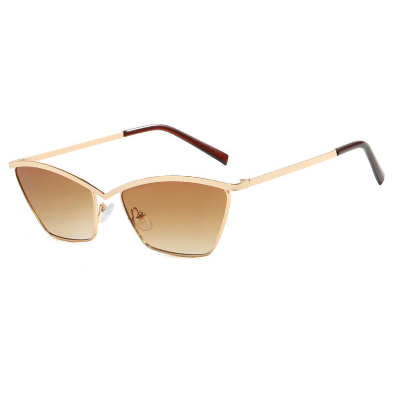 Women's fashionable Cat-Eye sunglasses with elegant metal frame Kalsten