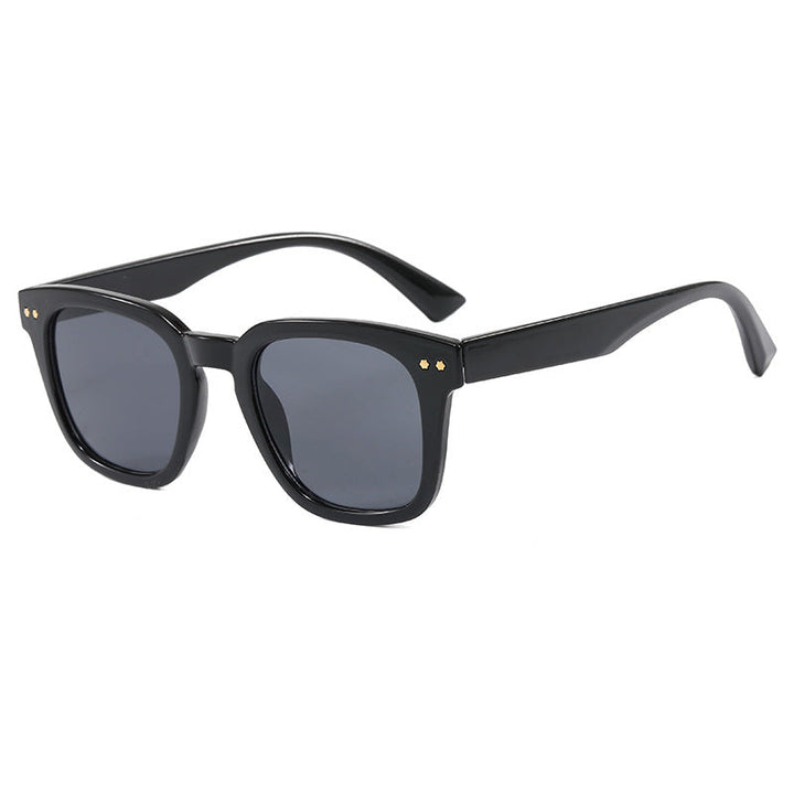 Women's Square Sunglasses with Modern Transparent Frame and UV Protection Kalsten
