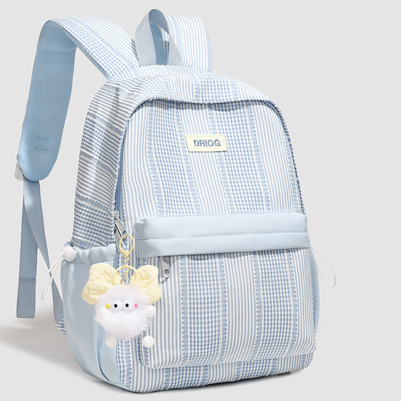 Geometric Patterned School Backpack