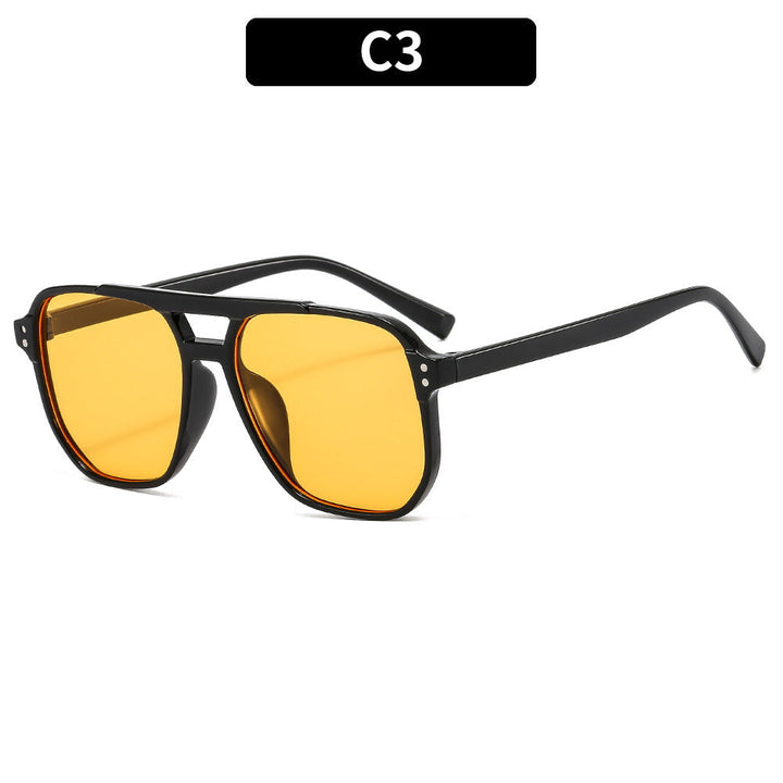 Women Rectangular Sunglasses with UV Protection and Polarized Lenses Kalsten
