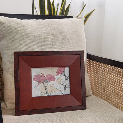 Elegant Flower Border Wall Art