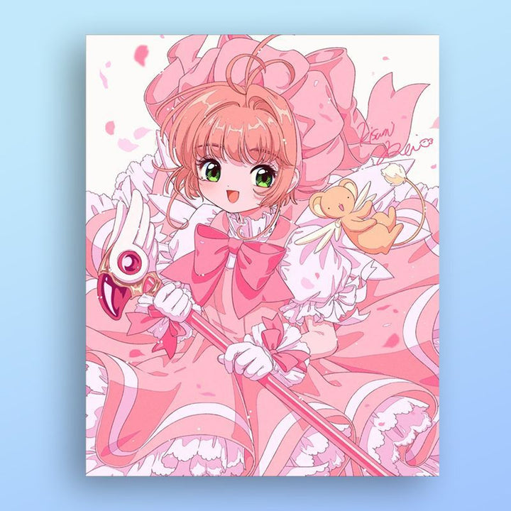 Anime-Inspired Illustration Art Print Kalsten