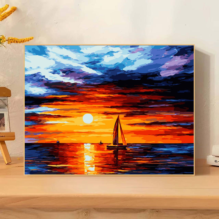 Scenic Landscape Art Canvas Print Kalsten