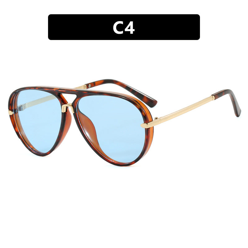 Women's fashion pilot sunglasses with elegant metal accents Kalsten