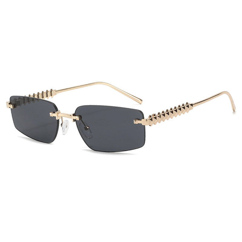 Women's square sunglasses with filigree frame and luxurious accents Kalsten