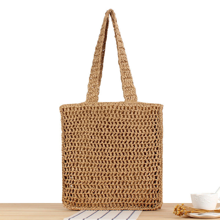 Braided Shopping Bag in Minimalistic Design Kalsten