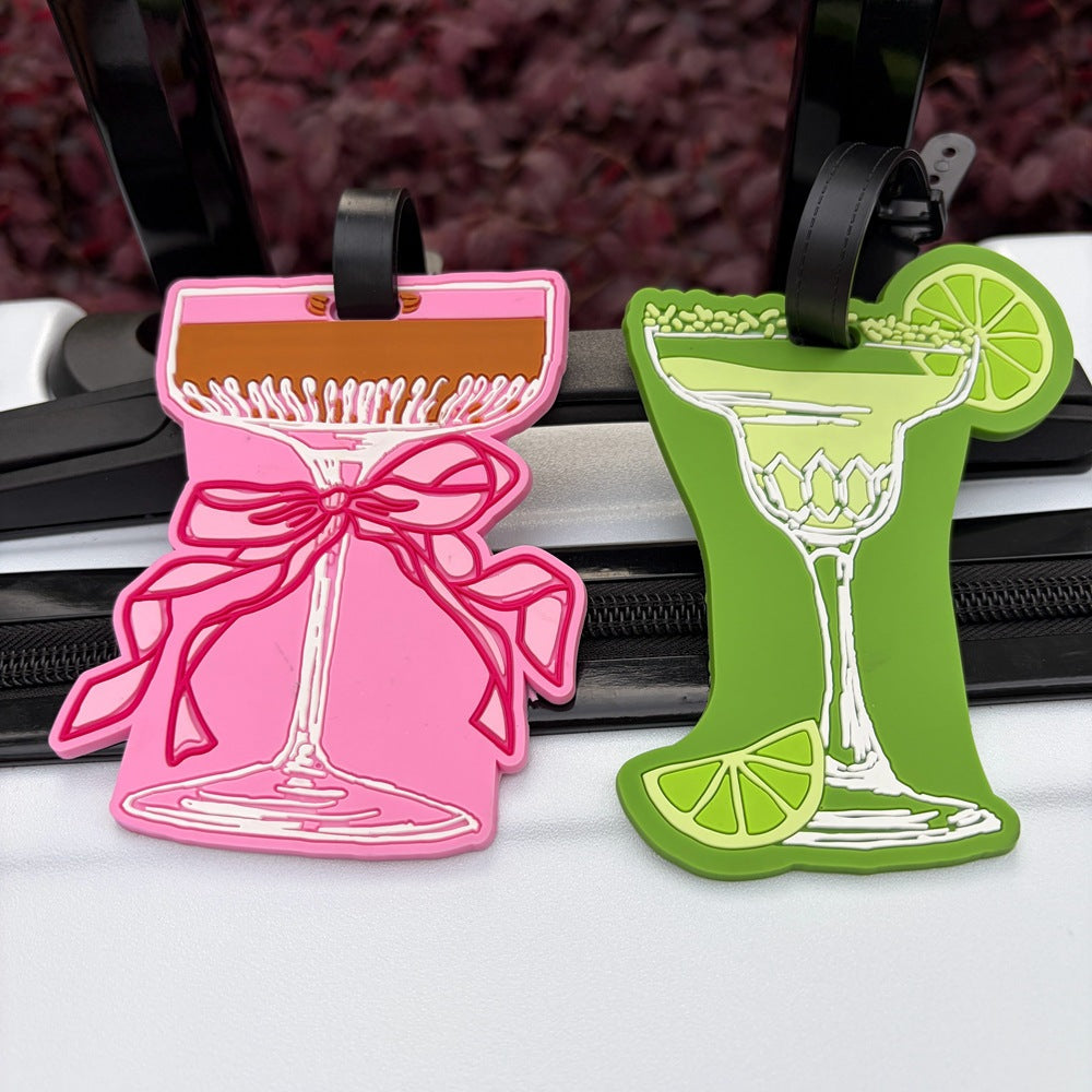 Martini-Themed Luggage Tag Kalsten