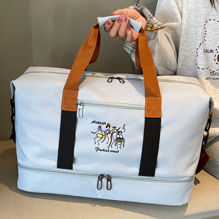 Sporty travel bag with practical compartments Kalsten