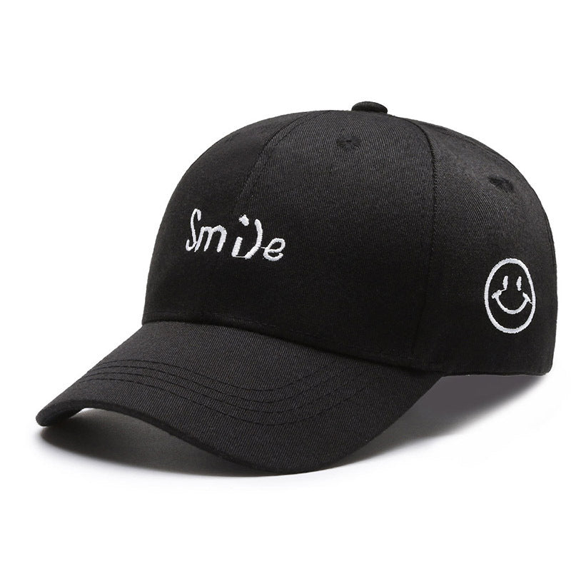 Women's Embroidered Smile Cap Kalsten