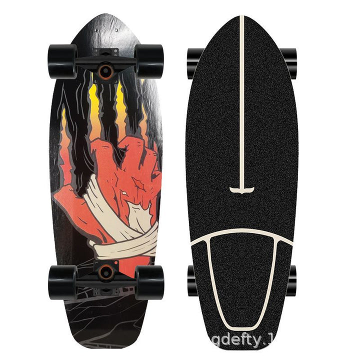 Artistic Lion Design Skateboard Kalsten
