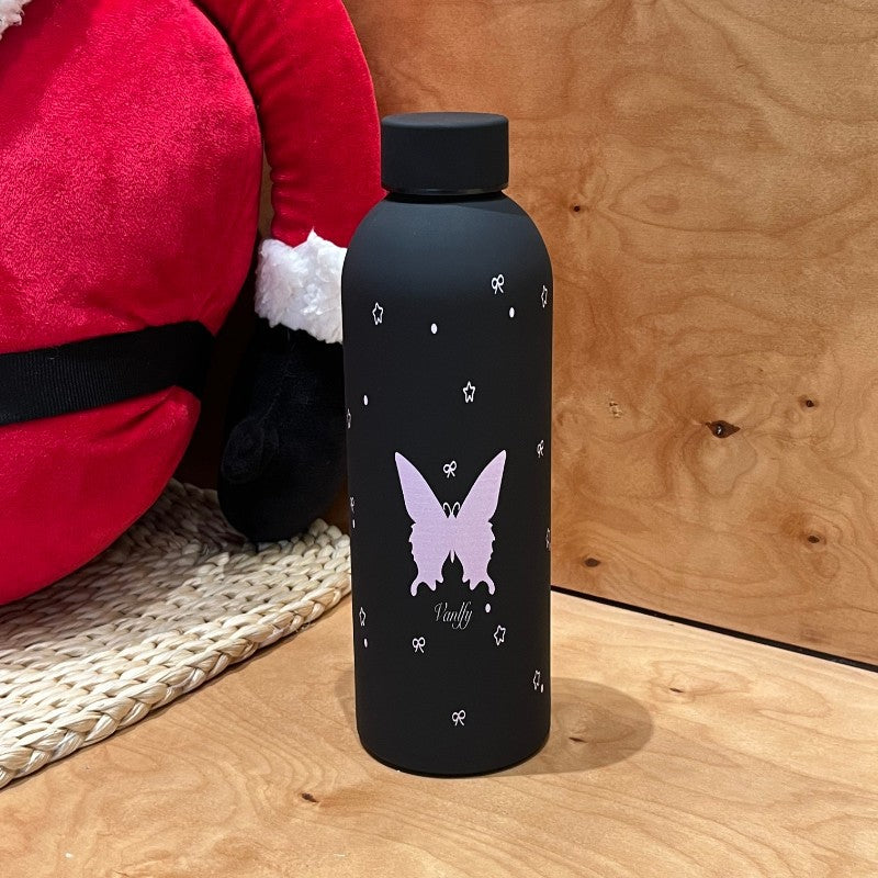 Ladies Insulated Bottle with Playful Dog Motif Kalsten