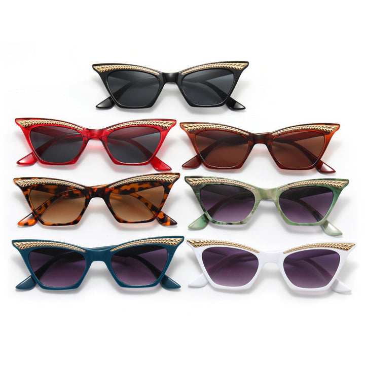 Ladies Cat-Eye Sunglasses with Luxurious Detail Kalsten