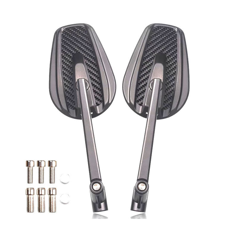Motorcycle rearview mirror with modern design made of aluminum Kalsten