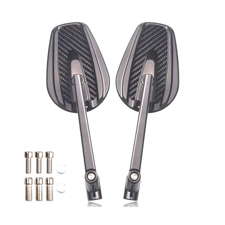Motorcycle rearview mirror with modern design made of aluminum Kalsten