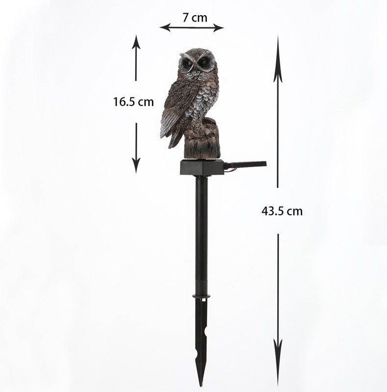 Realistic Solar Bird Garden Stake With Motion Sensor And Weatherproof Design Kalsten