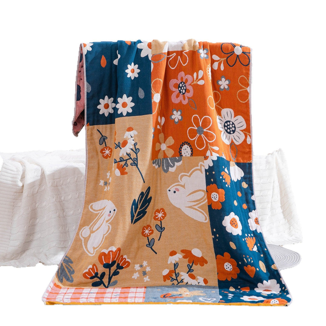 Women's cuddly blanket with charming bear motif Kalsten