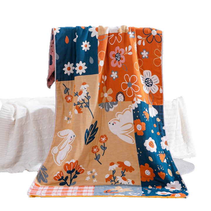 Women's cuddly blanket with charming bear motif Kalsten