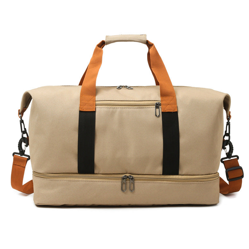 Sporty Travel Bag with Multifunctional Compartments Kalsten