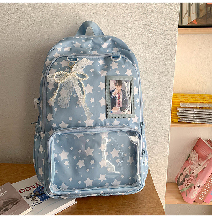 Star-Themed Multi-Functional Backpack Kalsten