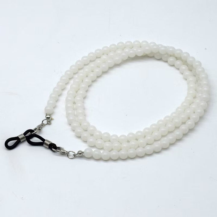 Beaded Eyewear Chain with Durable Clips Kalsten