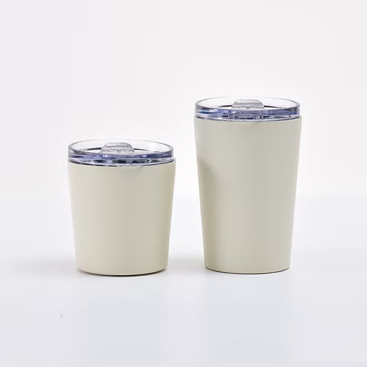 Women’s insulated cup with elegant lid and ergonomic handle Kalsten