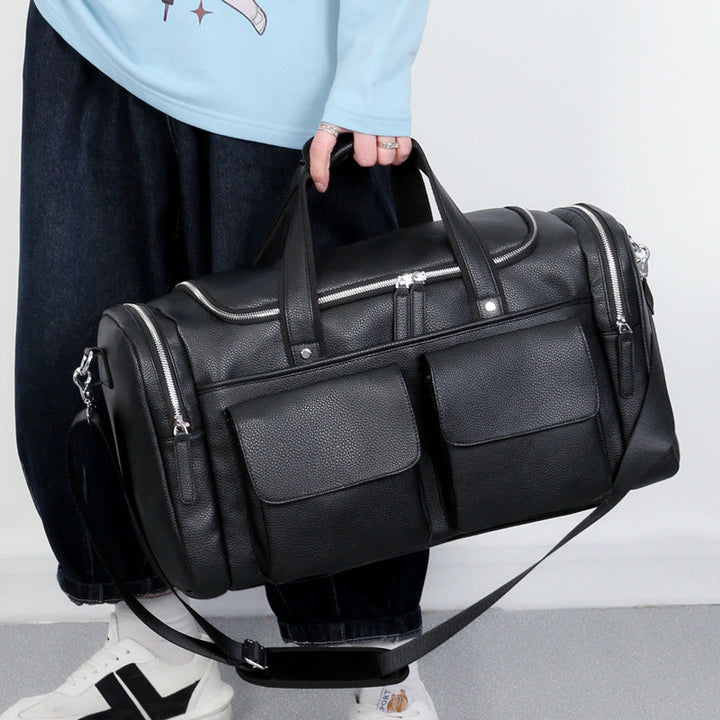 Spacious and Durable Travel Bag with Multiple Outer Pockets Kalsten