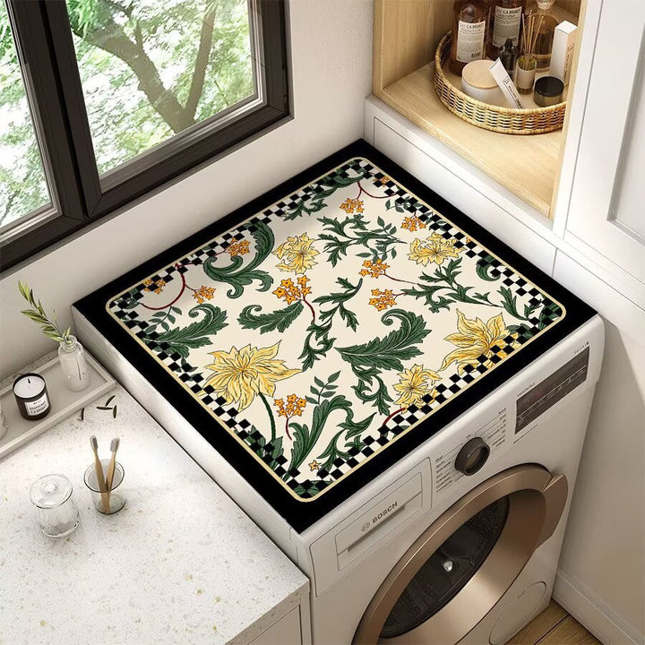 Floral Patterned Laundry Room Top Cover Kalsten