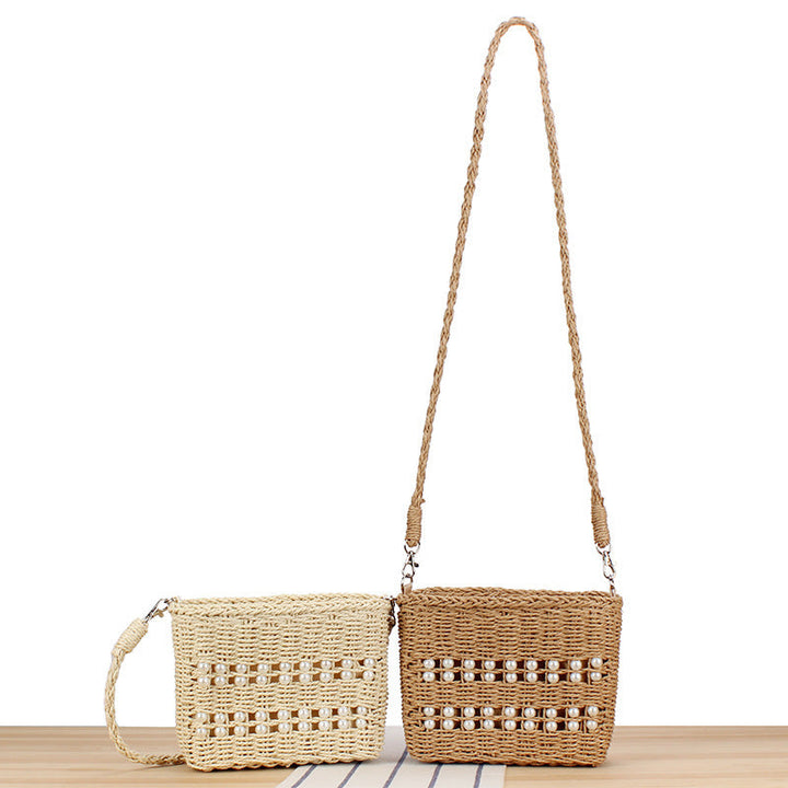 Shoulder bag with bead embellishment Kalsten