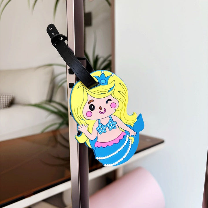 Mermaid-Themed Luggage Tag Kalsten