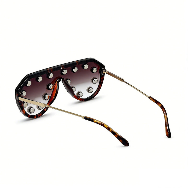Women's extravagant designer sunglasses with geometric accents Kalsten