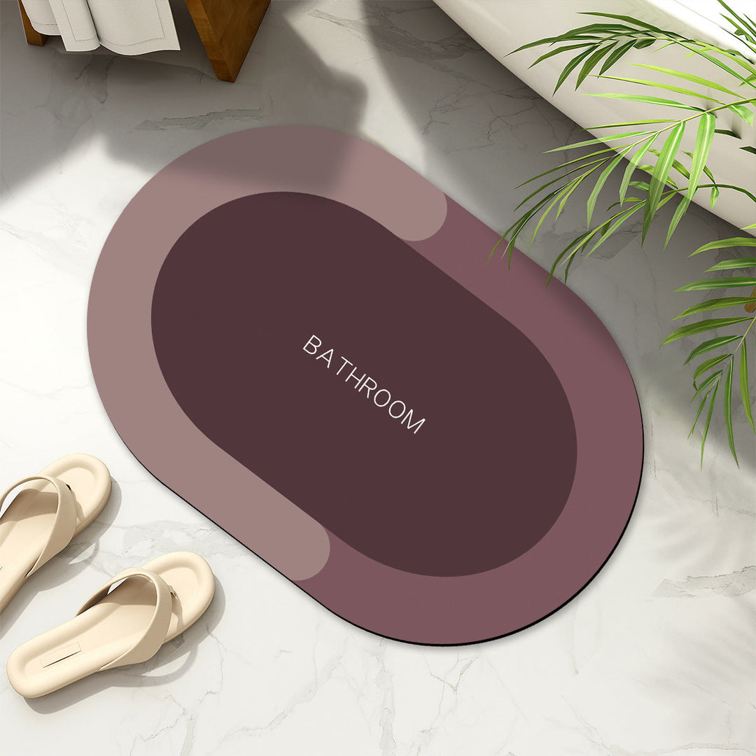 Decorative Bathroom Mat Kalsten