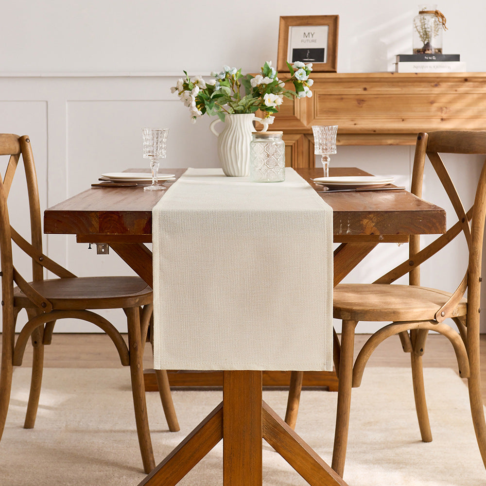 Elegant Linen Table Runner