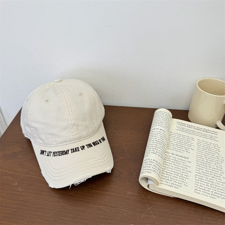 Men's Vintage Distressed Baseball Cap Kalsten