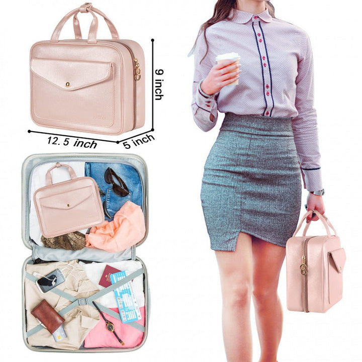 Cosmetic Organizer Bag with Modular Compartments Kalsten
