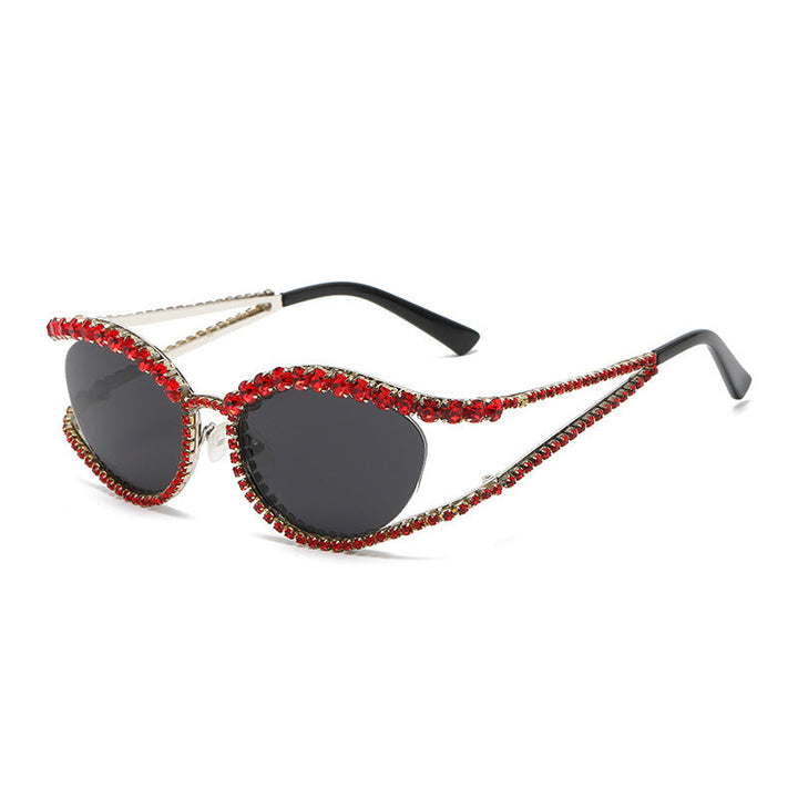 Ladies Glamorous Sunglasses with Sparkling Crystal Accents Kalsten