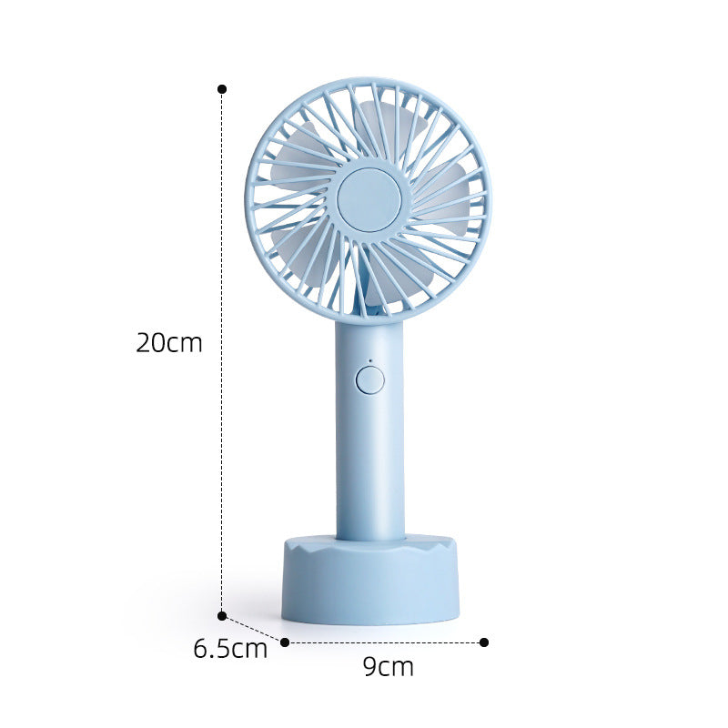Ladies portable mini fan with ergonomic design Kalsten