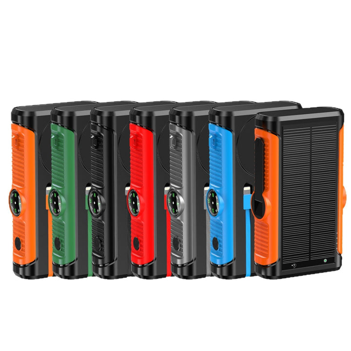 Multifunctional Solar Powerbank with Hand Crank Kalsten