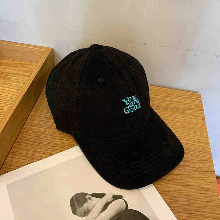Men's Casual Distressed Message Baseball Cap Kalsten