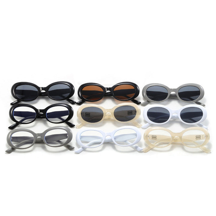 Women Retro-inspired Sunglasses with Wide Frame Kalsten