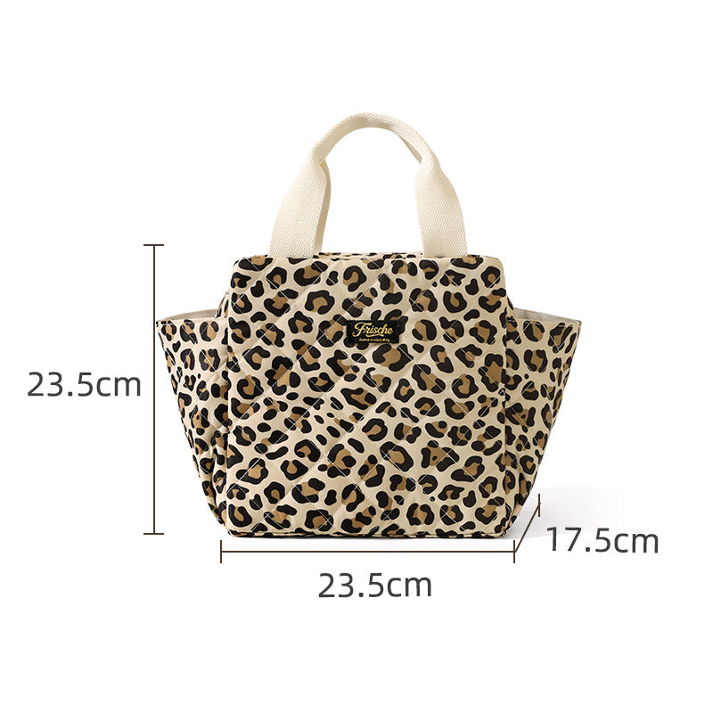 Quilted Floral Lunch Tote Kalsten