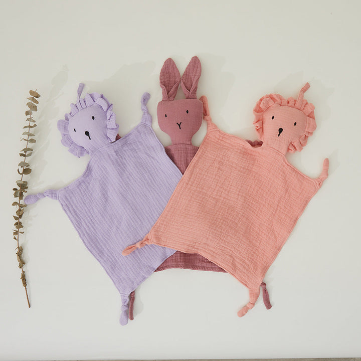 Soft Cotton Bunny Lovey Blanket kalsten