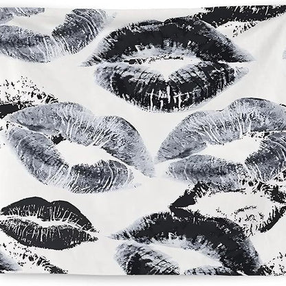 Romantic Lip Print Wall Art