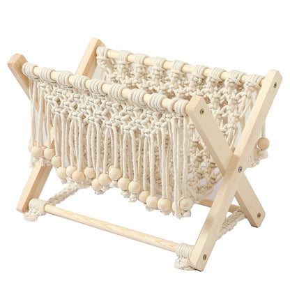 Macrame Storage Basket Acalora