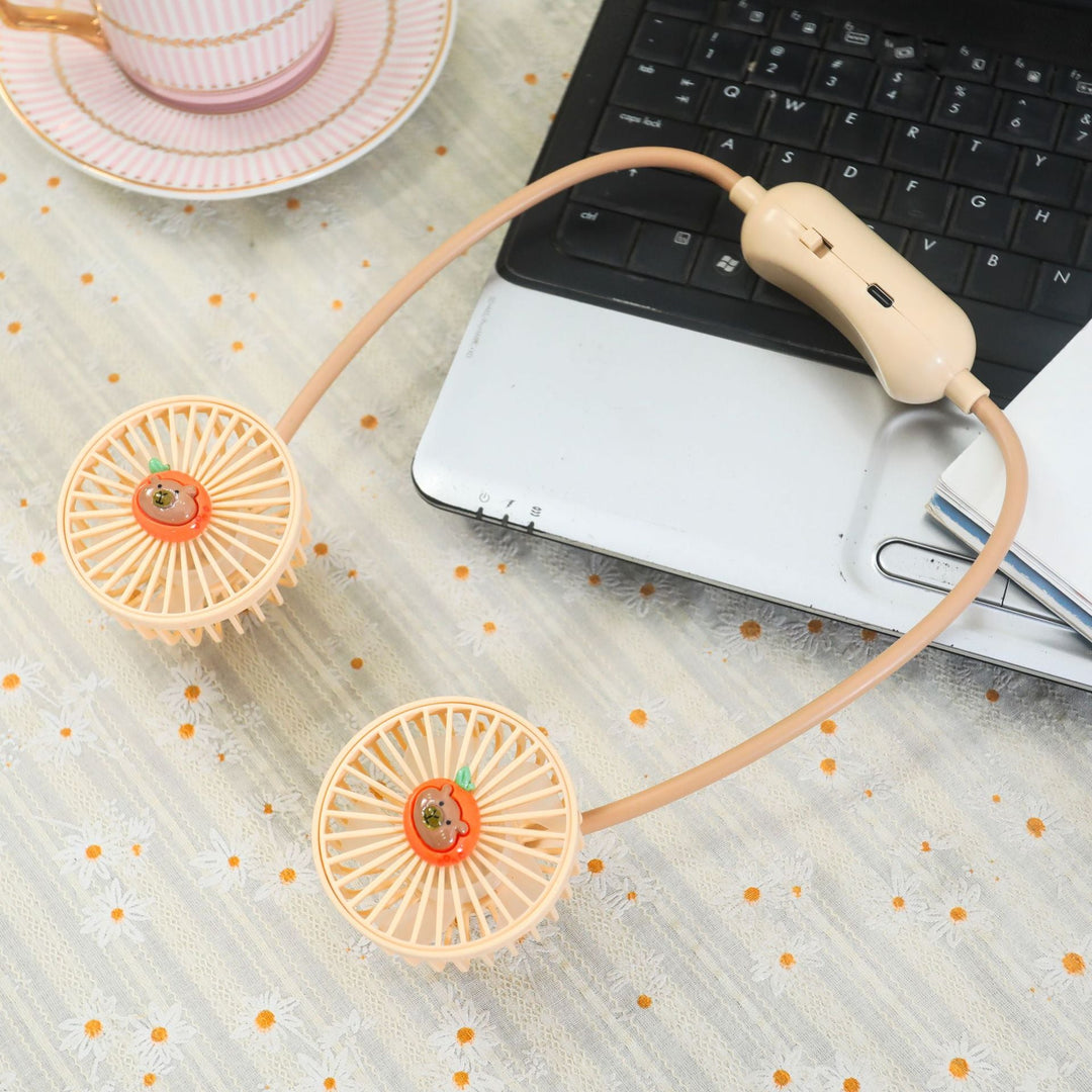 Unisex Flexible Neck Fan with Portable Design Kalsten