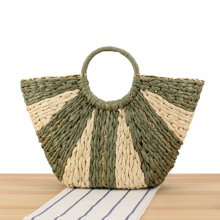 Elegant Woven Tote Bag with Extraordinary Design Kalsten