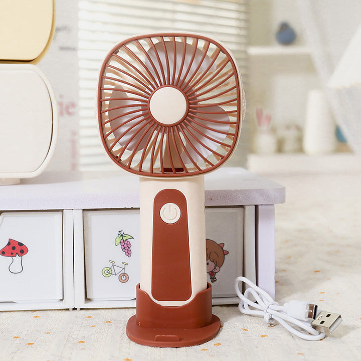 Women's Mini Hand Fan with USB Charging Function Kalsten