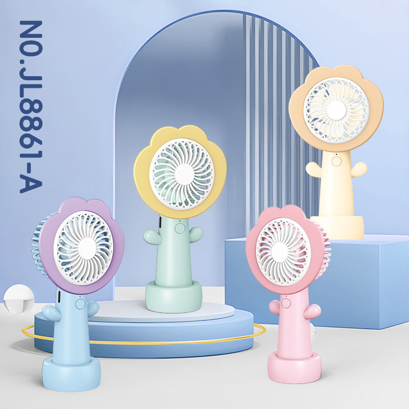 Women's Portable Mini Flower Hand Fan Kalsten