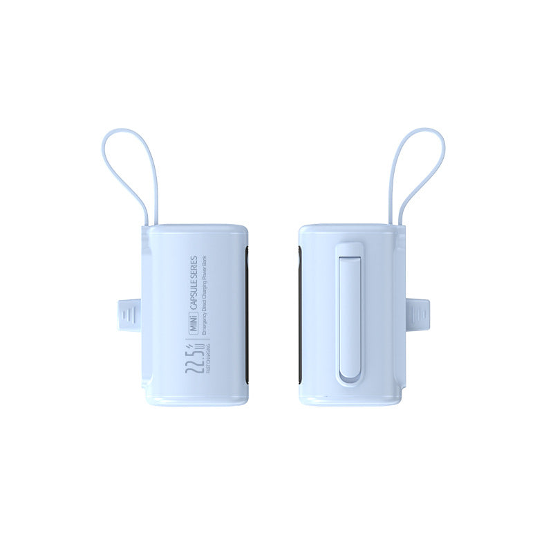 Portable power bank with innovative protective case and integrated USB-C connection Kalsten